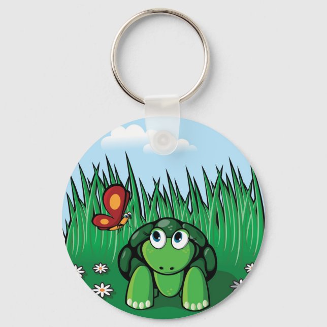 Porte-clés La petite tortue porte - clé (Recto)