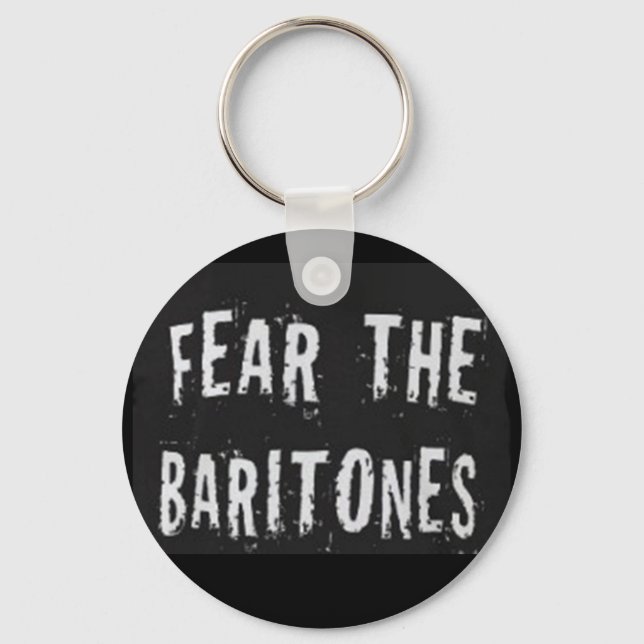 Porte-clés La peur des baritones (Recto)