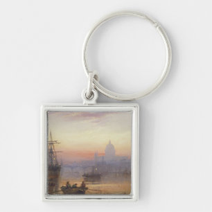 Porte-clés La piscine de Londres au crépuscule, 1876