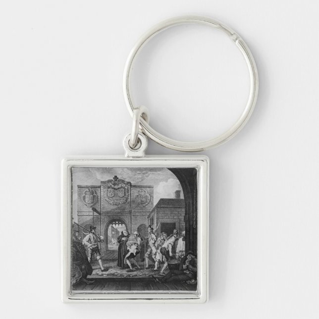 Porte-clés La porte de Calais, ou O le boeuf de rôti (Devant)