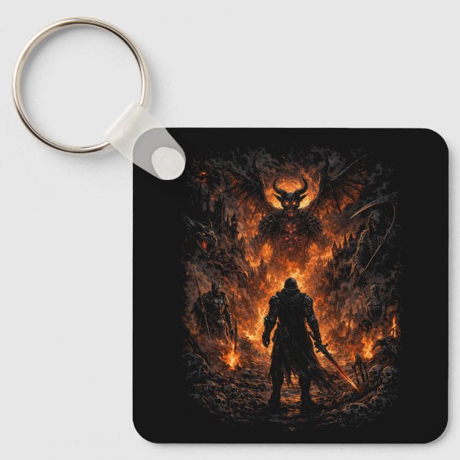 Porte-clés La Porte de l'Enfer (Recto)