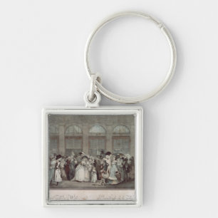 Porte-clés La promenade de la galerie de Palais Royal, 1787