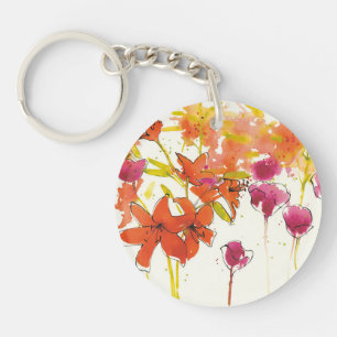 Porte-clés La prune de Patty