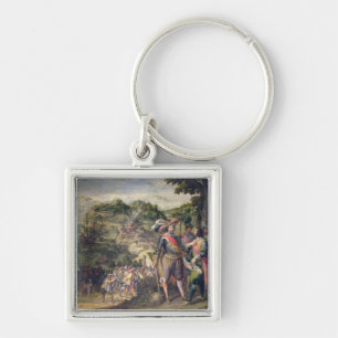 Porte-clés La reconquête de St Kitts, 1629