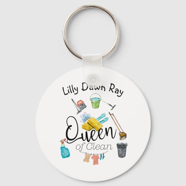 Porte-clés La Reine De Propre (Recto)
