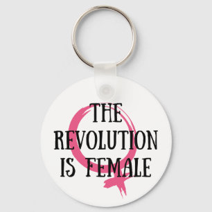 Porte-clés La révolution est féminine