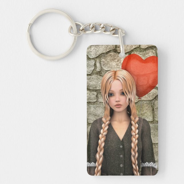 Porte-clés la Saint-Valentin (Devant)
