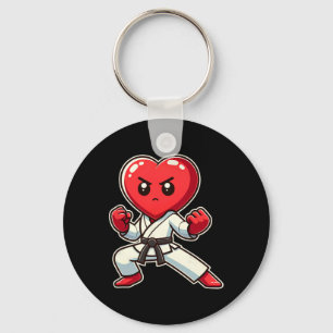 Porte-clés La Saint-Valentin Cœur Karaté Taekwondo Mma Arts M