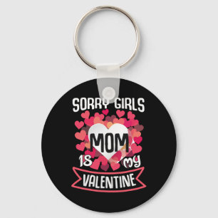 Porte-clés La Saint-Valentin Maman Désolée les filles Maman e
