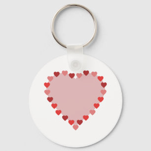 Porte-clés La Saint-Valentin vierge