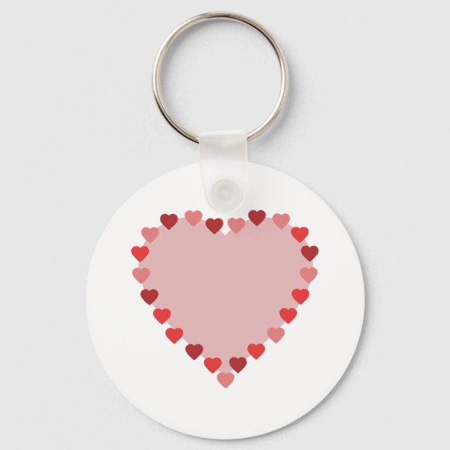 Porte-clés La Saint-Valentin vierge (Recto)
