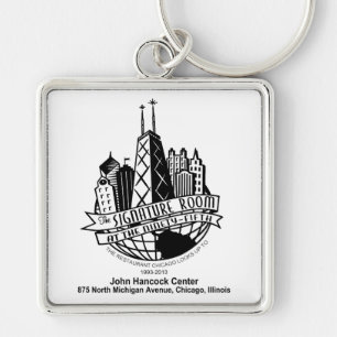 Porte-clés La salle Signature du 95ème, Chicago, IL