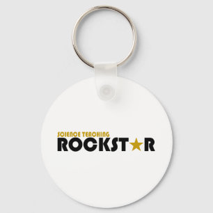 Porte-clés La Science enseignant Rockstar