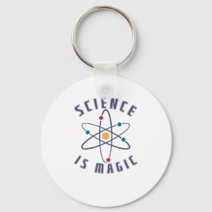 Porte-clés La science est magique Nerd