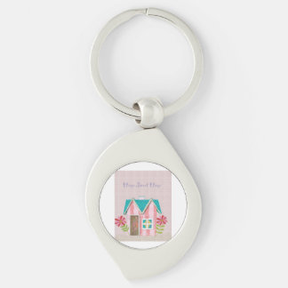 Porte-clés La Signature Caprice (Rose et Sarcelle)