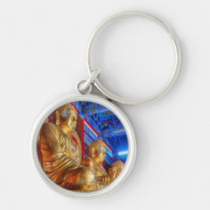 Porte-clés La statue du Bouddha de la Chine thaïe