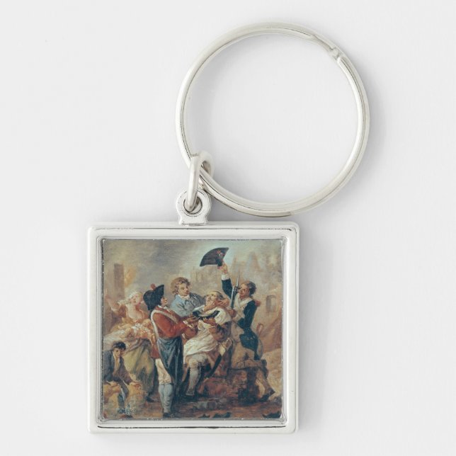 Porte-clés La tasse de rasage de Lille, 1793 (Devant)