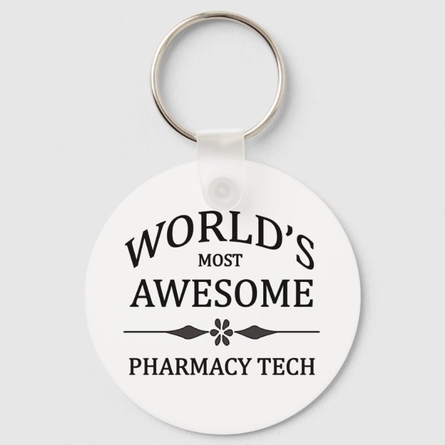 Porte-clés La technologie pharmaceutique la plus géniale au m (Recto)