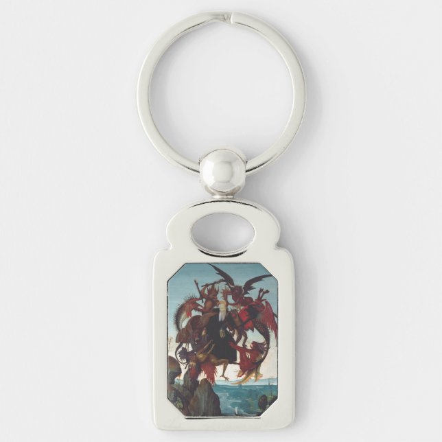 Porte-clés La Tentation de saint Antoine par Michelangelo (Devant)