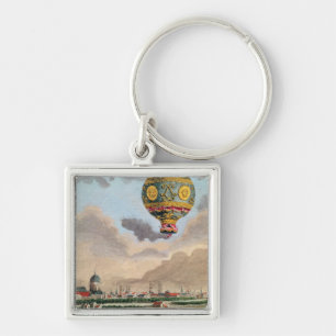 Porte-clés La terrasse de Monsieur Franklin chez Passy