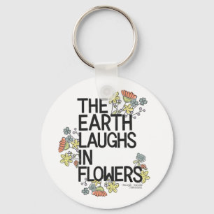 Porte-clés La Terre rit de fleurs