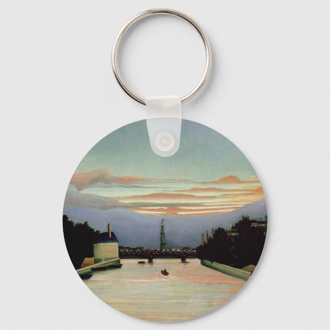 Porte-clés La Tour Eiffel Henri Rousseau 1898 (Recto)