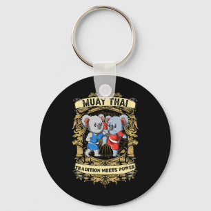 Porte-clés La tradition rencontre la puissance - Kickboxing e
