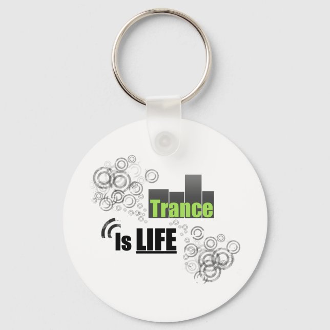 Porte-clés La Trance, c'est la vie (Recto)