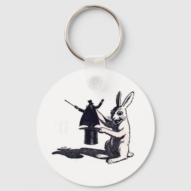 Porte-clés La vengeance du lapin (Recto)