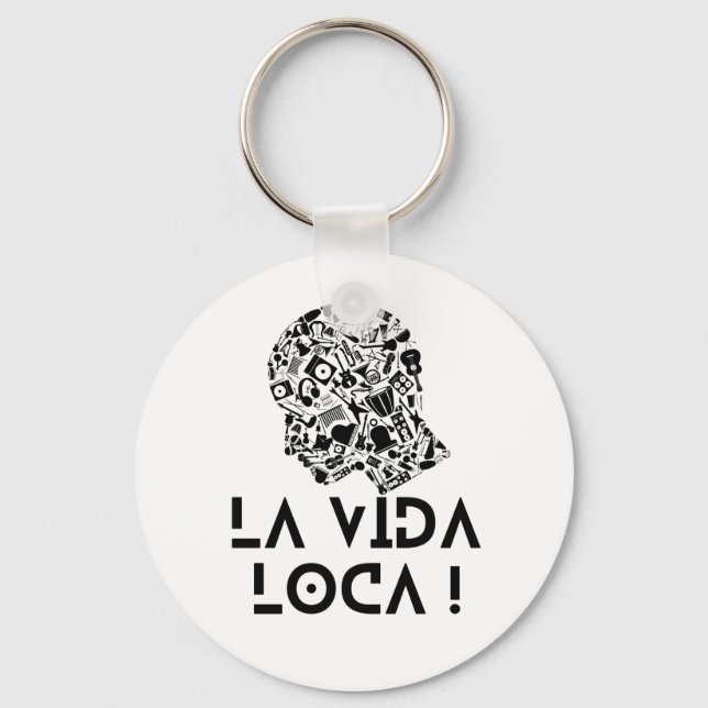 PORTE-CLÉS LA VIDA LOCA (Recto)