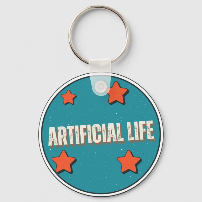 Porte-clés La vie artificielle (Recto)