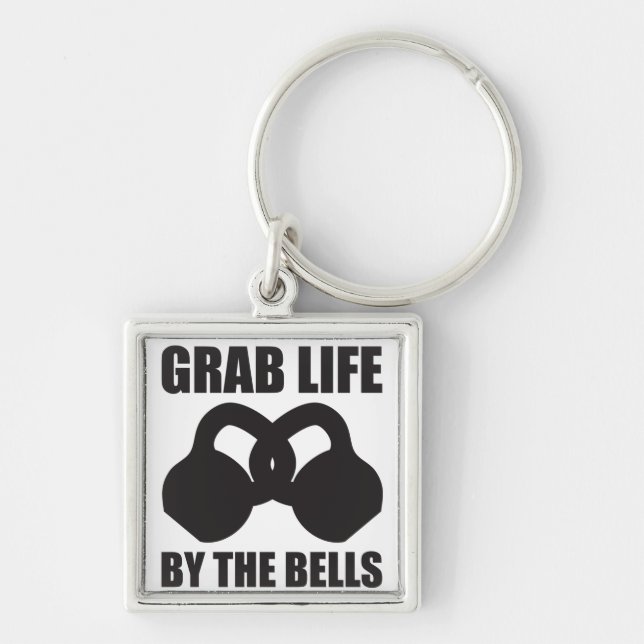 Porte-clés La vie de grippage par Bells - Kettlebell (Devant)