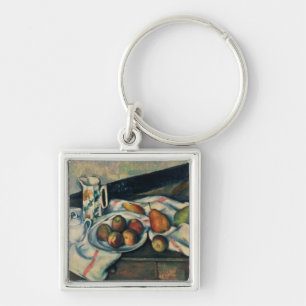 Porte-clés La vie de Paul Cezanne toujours des pêches et