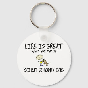 Porte-clés La vie est grand porte - clé de Schutzhund