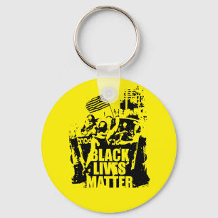 Porte-clés La vie noire importe