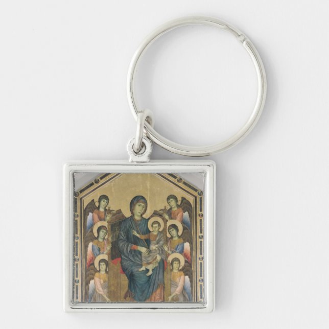 Porte-clés La Vierge et l'enfant dans la majesté (Devant)