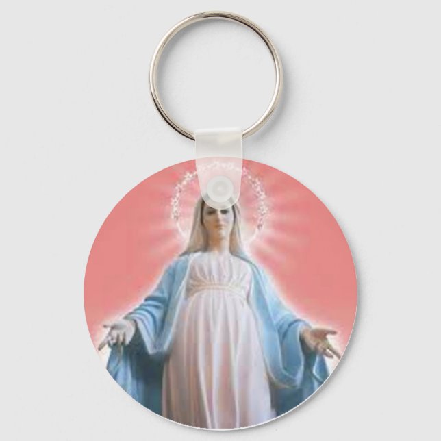 Porte-clés La Vierge Marie porte - clé (Recto)