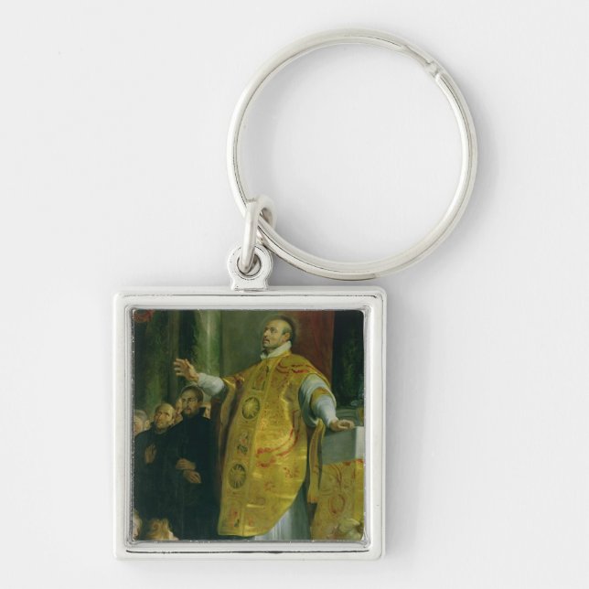 Porte-clés La vision de St Ignatius de Loyola (Devant)