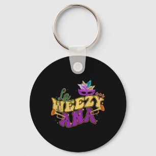 Porte-clés La Weezy Ana Groovy Mardi Gras Louisiane Hommes Fe