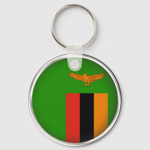 Porte-clés La Zambie ronde