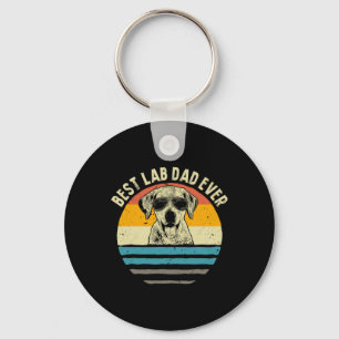 Porte-clés Lab Papa Ever Labrador Papa Cadeau Vintage