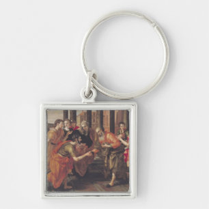 Porte-clés Laban présentant Eliezer à son père, 1562