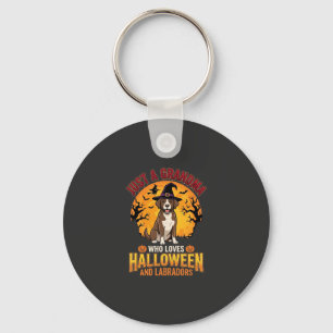 Porte-clés Labrador Halloween Grand-mère Conception de chien_