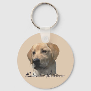 Porte-clés Labrador Retriever Cadeaux Laboratoire Jaune