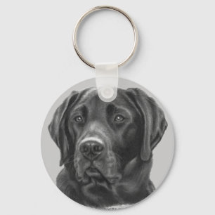 Porte-clés Labrador retriever diesel et noir