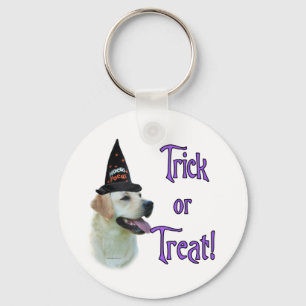 Porte-clés Labrador Retriever (jaune)Trick