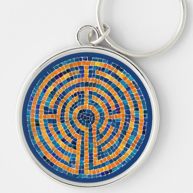 Porte-clés LABYRINTH IV Premium Porte - clé rond (Devant)
