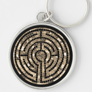 Porte-clés LABYRINTH V Porte - clé Rond Premium