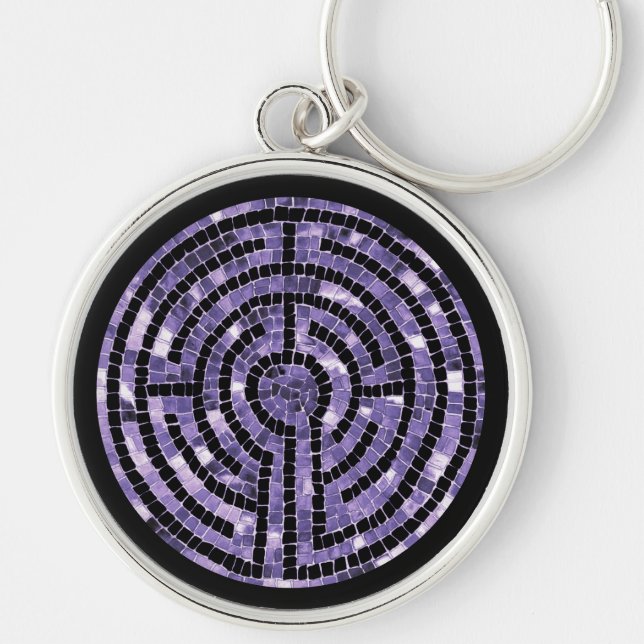 Porte-clés LABYRINTH VI Premium Porte - clé rond (Devant)