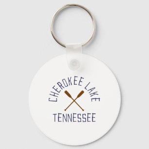 Porte-clés Lac Cherokee Tennessee Extérieur Vintage